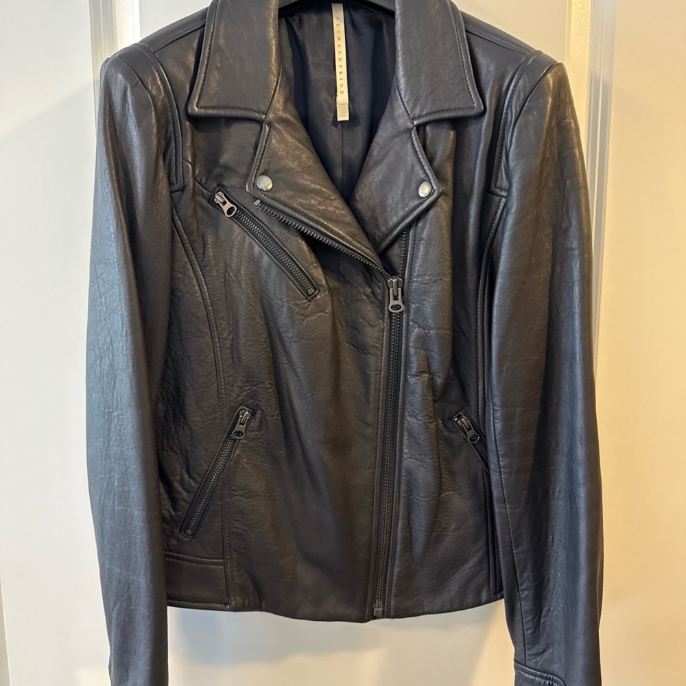 Women's Black Leather Jacket